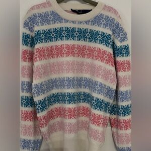VINTAGE Herman’s ladies, ski sweater; Medium, ski bunny, Vail, K2, Warm, slalom